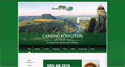 Desktop Screenshot of camping-koenigstein.de